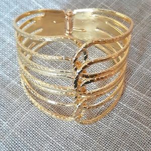 Sold Offline - European/American Exaggerated Metal Bracelet